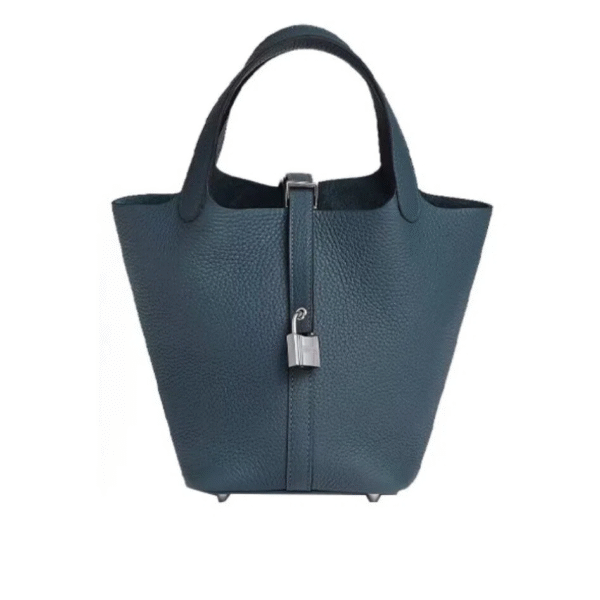 Hermès Picotin Lock 18 Prussian blue