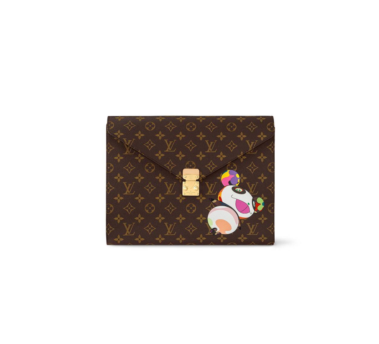 LV x TM Superflat Characters Mark Folder Laptop pouch (1.4 x 10.2 x 12.8 inches）