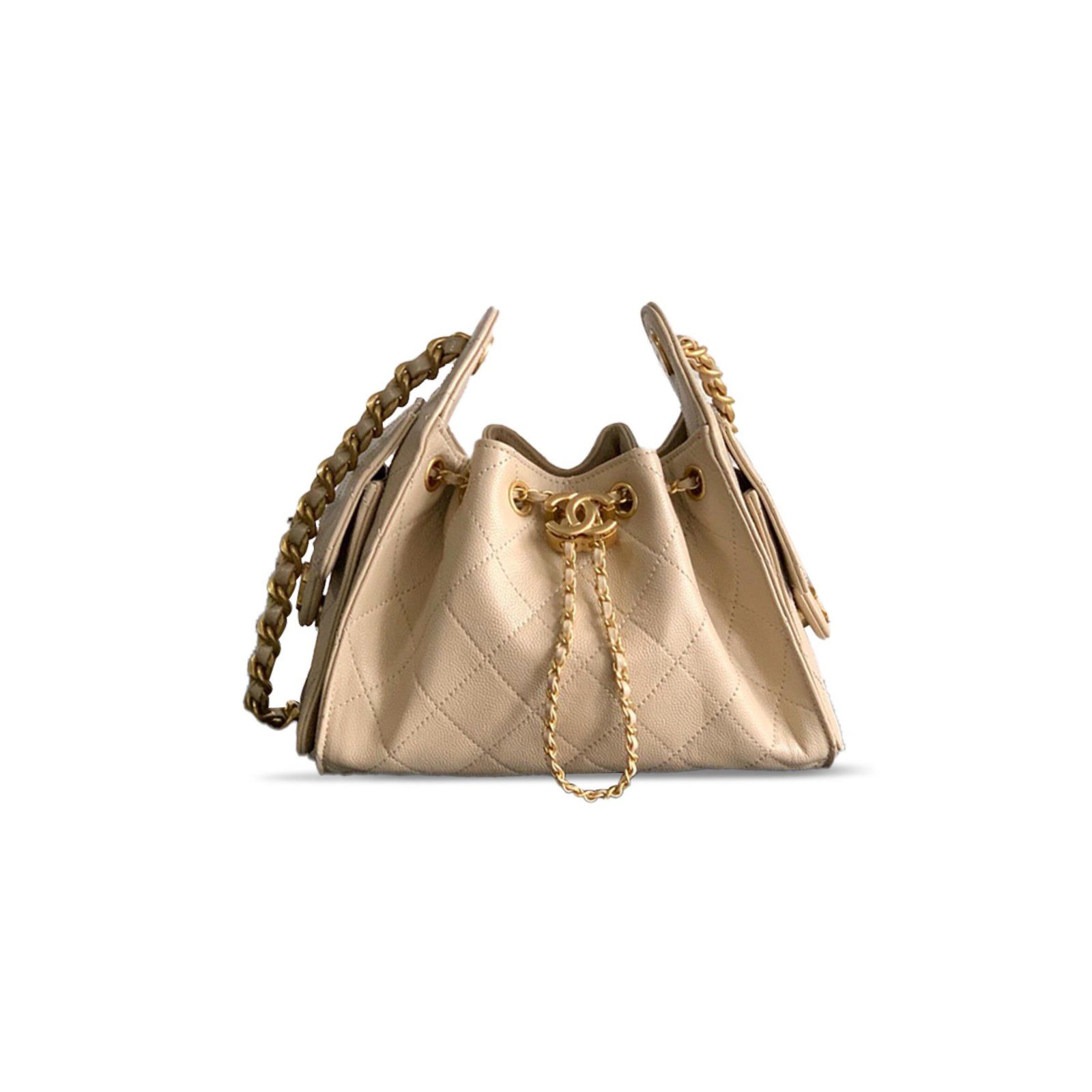 CHANEL 25 MINI HOBO BAG GRAINED CALFSKIN AS5631 (22*20*12.5cm)